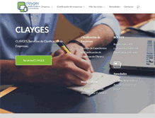 Tablet Screenshot of clayges.com